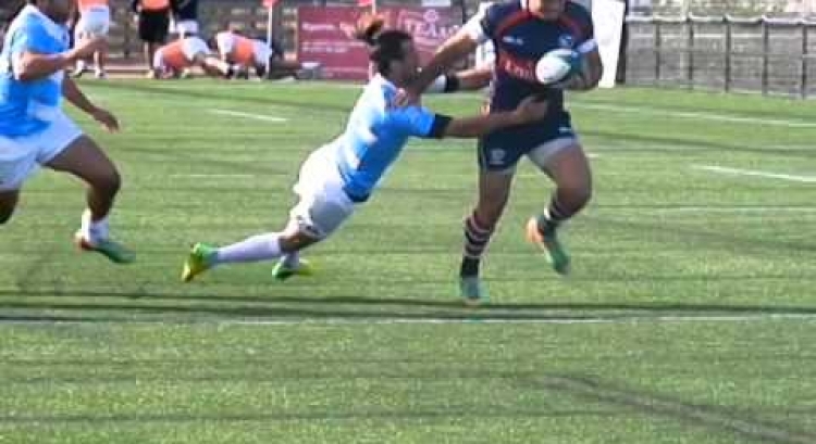 AMERICAS RUGBY CHAMPIONSHIP DAY 1 HIGHLIGHT