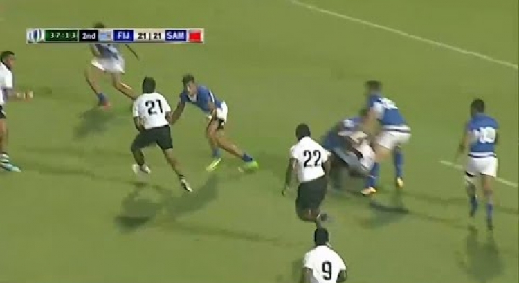 Serious skills lead to epic Fiji try - World Rugby Pacific Challenge