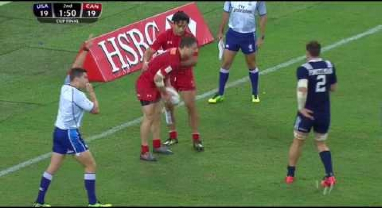 Hammond scores cup winning try at Singapore Sevens