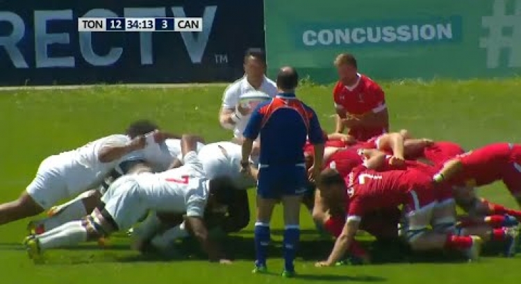 Try time for Tonga 'A' at Americas Pacific Challenge