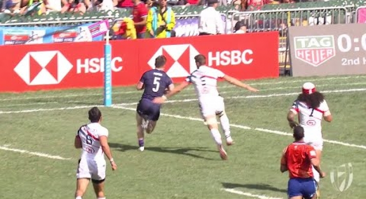 Relive: Horne scores eight second try for Scotland