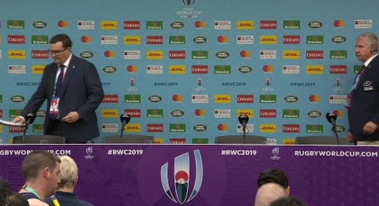 Jones and Artemyev honest post-match press conference |Russia v Samoa