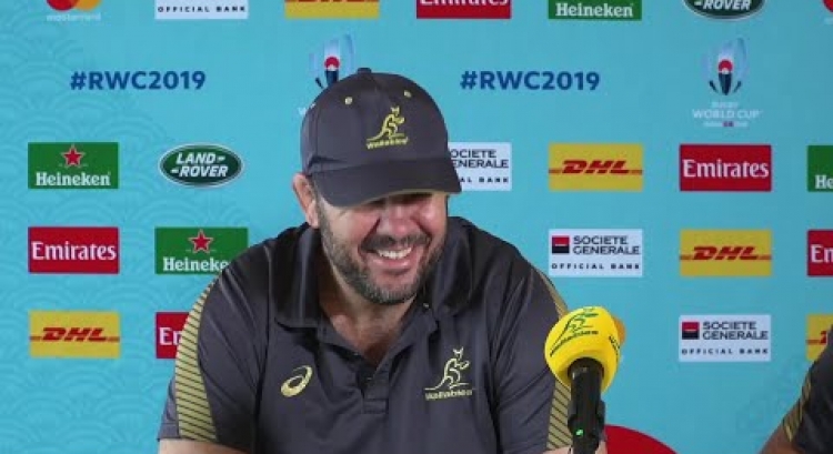 Cheika and White on facing England in Quarter-final at Rugby World Cup 2019