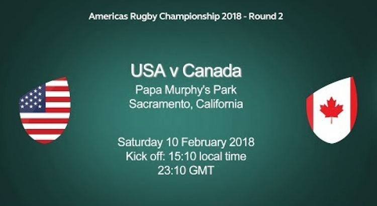 2018 Americas Rugby Championship - USA v Canada