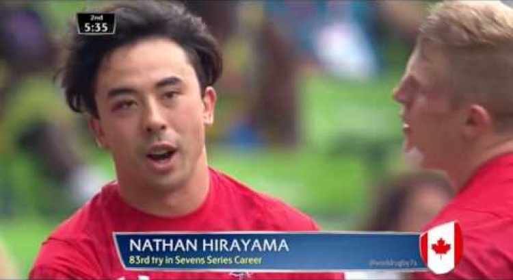 Hirayama passes 1,000 point HSBC World Rugby Sevens Series plateau