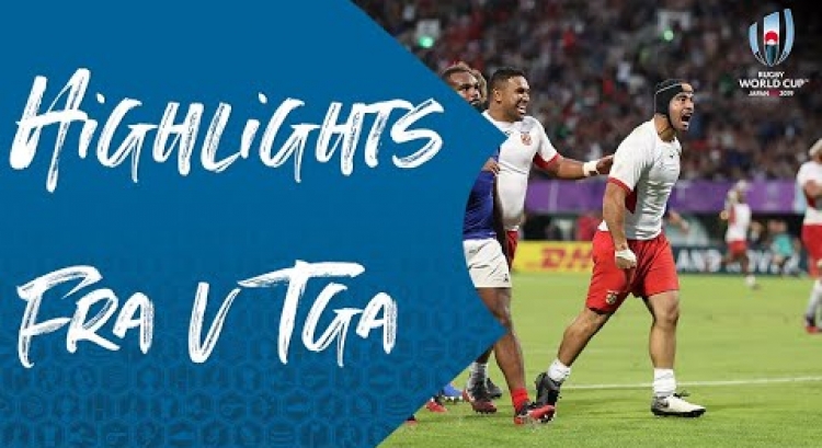 HIGHLIGHTS: France v Tonga - Rugby World Cup 2019
