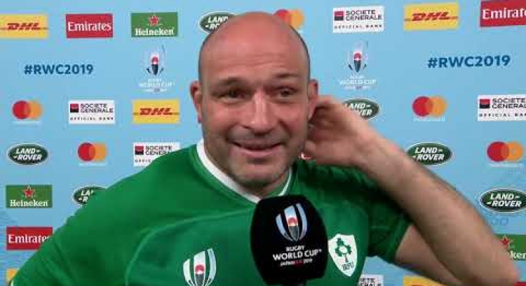 An emotional interview with Rory Best
