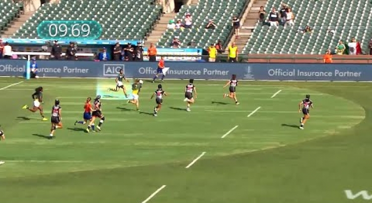 South Africa score first try of day two in just 22 seconds!