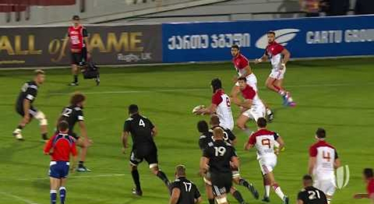 What a try! France go length of the pitch to score phenomenal try