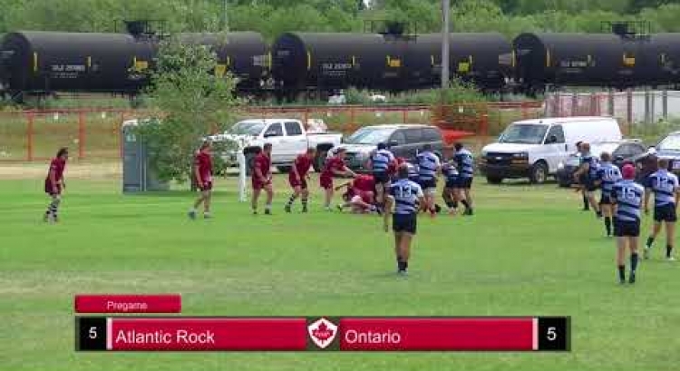 HIGHLIGHTS | Ontario defeat Atlantic Rock in U19 Men's Canadian Rugby Championship Final