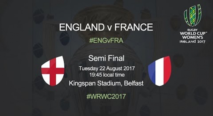Women's Rugby World Cup - Semi Final - England v France