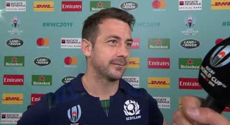 Greig Laidlaw discusses Scotland's narrow defeat to Japan