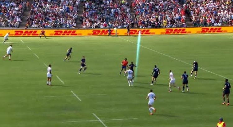 Pin point accuracy from Tom Mitchell in extra time at RWC 7s