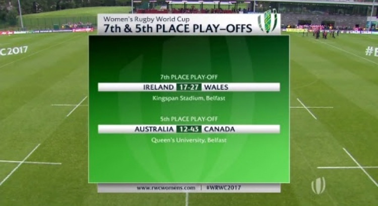 Women's Rugby World Cup - Australia v Canada - Live