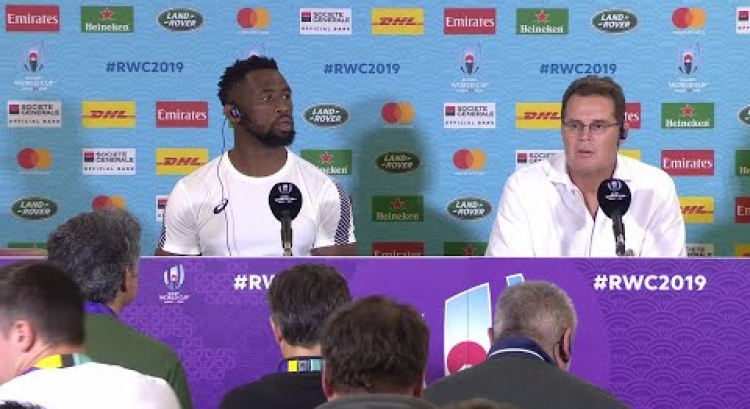 South Africa post match press conference | South Africa v Italy