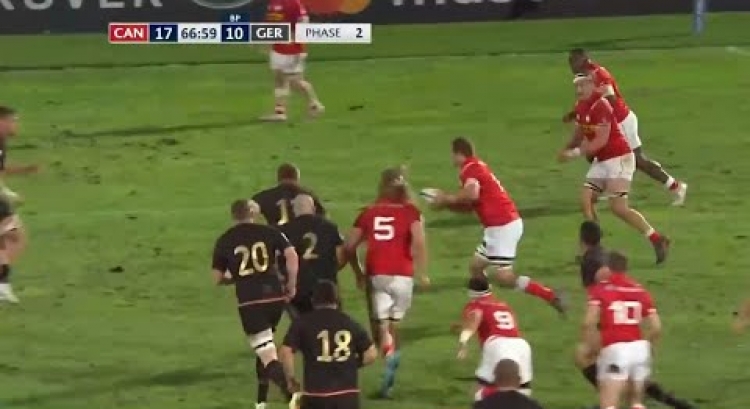 Canada's forwards run riot at Rugby World Cup 2019 Repechage