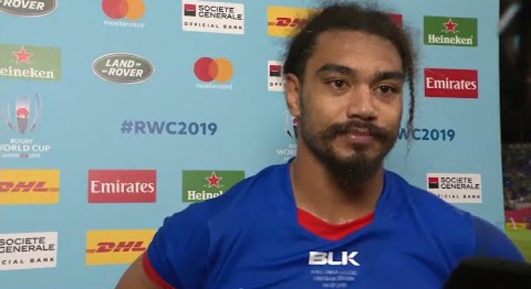 Samoa captain Chris Vui post match interview
