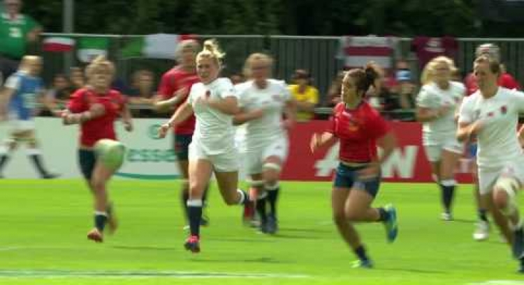 HIGHLIGHTS: England beat Spain in WRWC opener