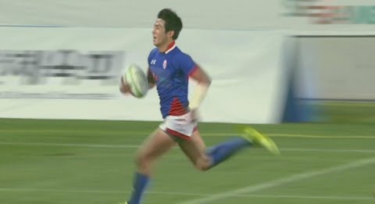 Korea's incredible Asia Rugby Sevens Series try