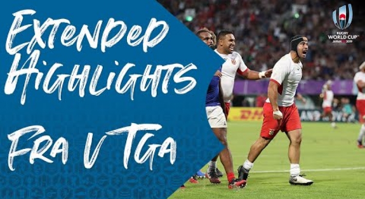 Extended Highlights: France v Tonga - Rugby World Cup 2019