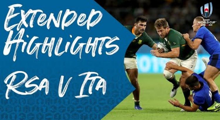 Extended Highlights: South Africa v Italy