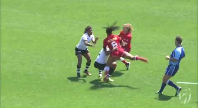 Charity Williams scores brilliant try for Canada