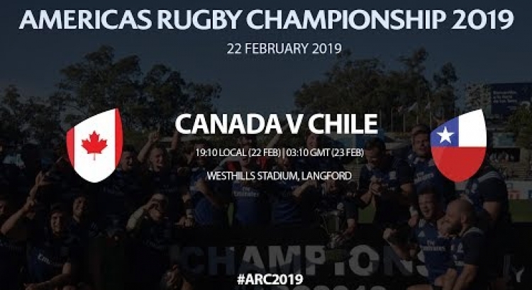 Americas Rugby Championship 2019 - Canada v Chile - Live