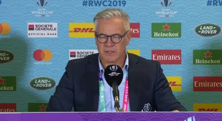 Georgia post match press conference at Rugby World Cup 2019