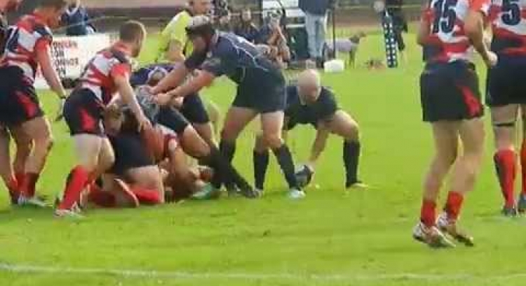 BC Premier Rugby James Bay vs Ravens - try by Elliot Mitrou