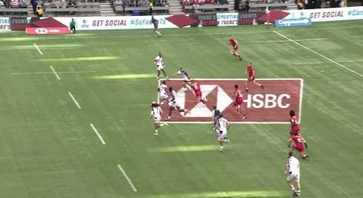 Seven of the best tries from the Canada sevens