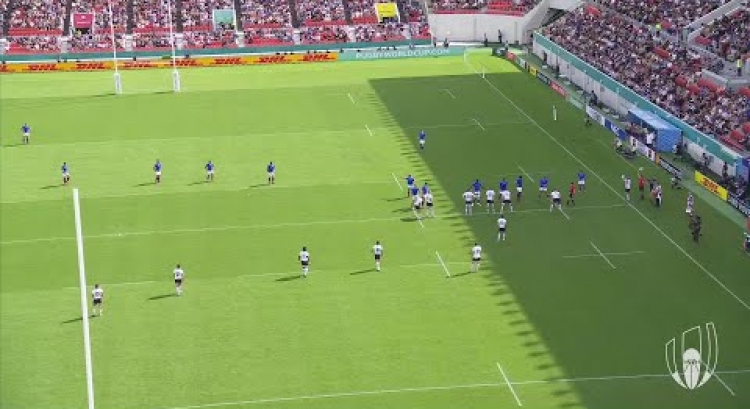 Incredible Namibia Try at Rugby World Cup 2019