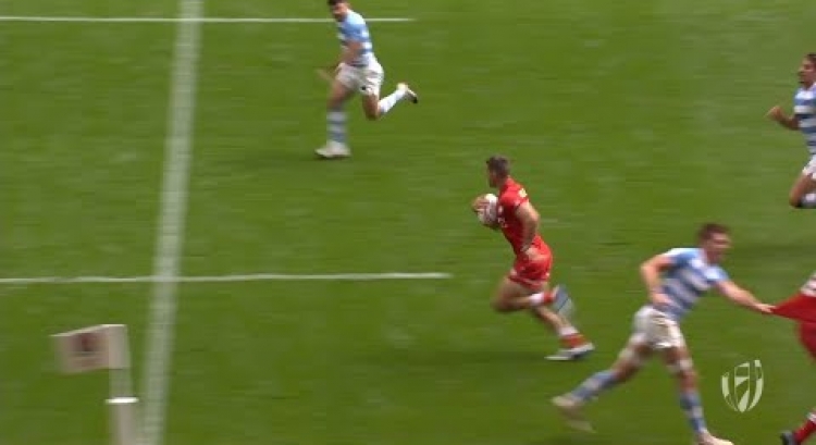 This is how you turn defence into attack - Canada score great try in London!