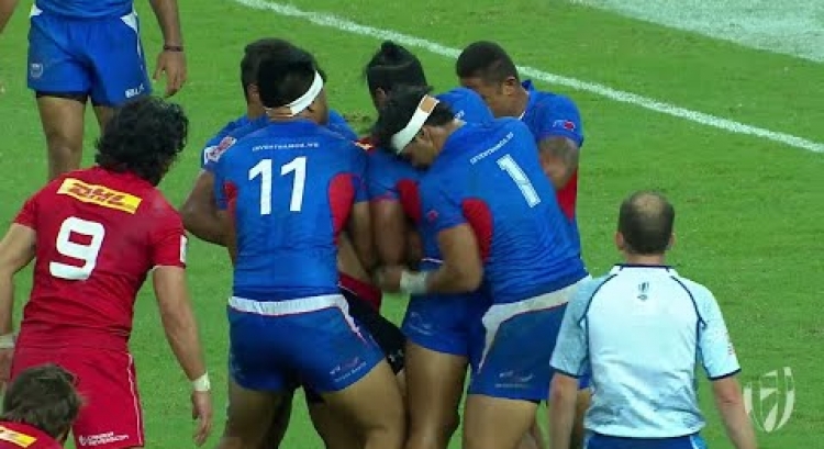 Relive: Samoa bundle player into touch
