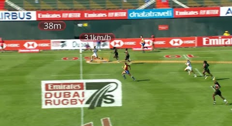 Blyde hits 31 km/h at the Dubai Sevens