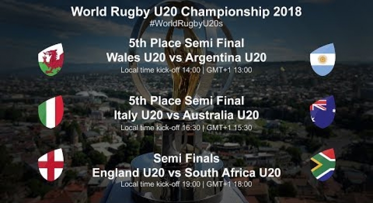 U20 Championship 2018 Day 4 - England U20 v South Africa U20