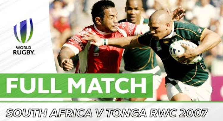 Rugby World Cup 2007: South Africa v Tonga