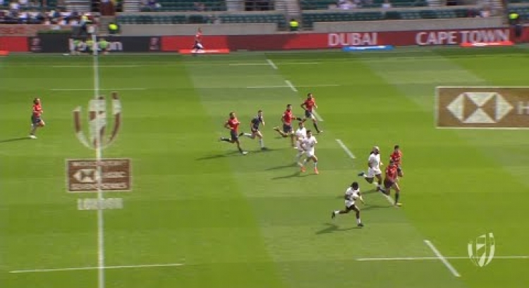 Seven of the best tries from the London Sevens