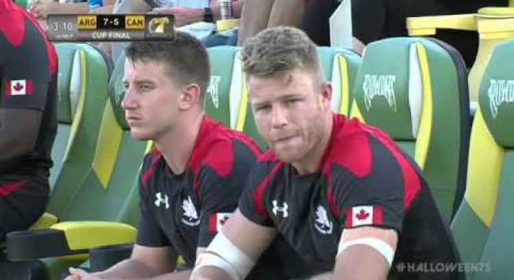 Canada Maple Leafs v Argentina at 2015 Halloween 7s