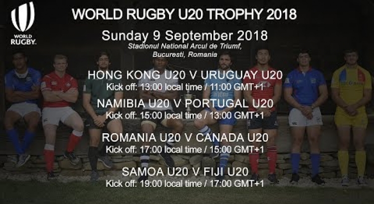 Live: World Rugby U20 Trophy match day 4 -  @manusamoa v  @FijiRugby #WorldRugbyU20s (no commentary)