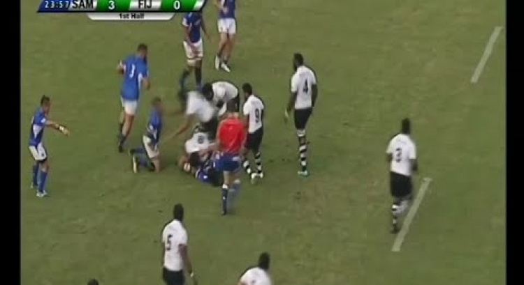 Pacific Nations Cup - Kini Murimurivalu scores for Fiji