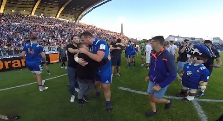 GoPro footage of France U20s historic win