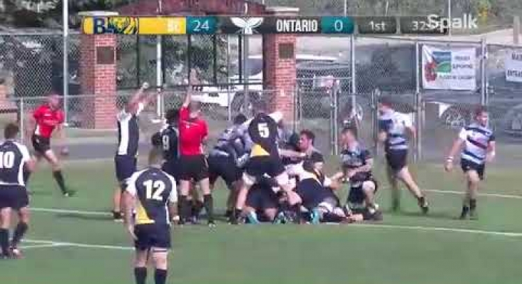 2017 Canadian Rugby Championships - BC Bears v Ontario Blues - Highlights