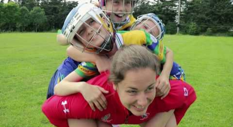 Canada Women's Rugby Team Learns Camogie in Ireland