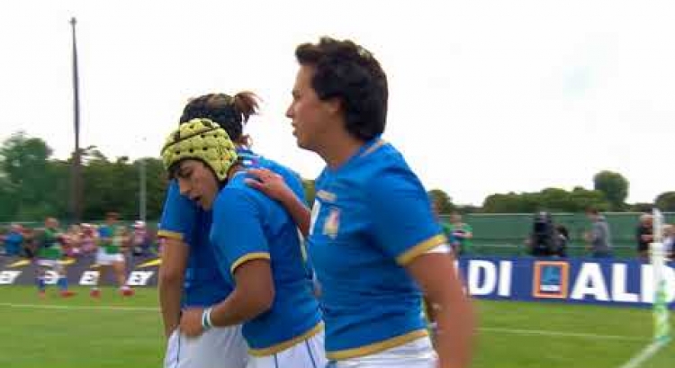 HIGHLIGHTS: England beat Italy 56 - 13 at Women's Rugby World Cup