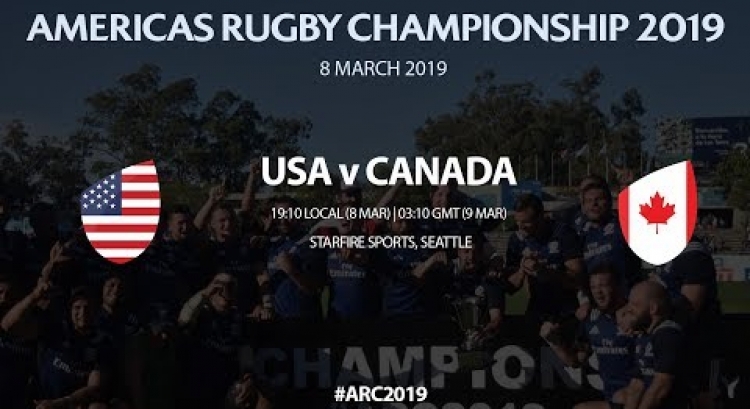 Americas Rugby Championship 2019 - USA v Canada - Live