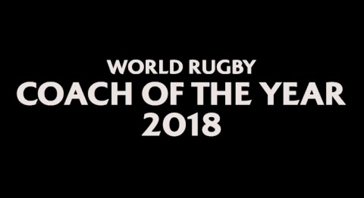 World Rugby Coach of the Year 2018 - Joe Schmidt