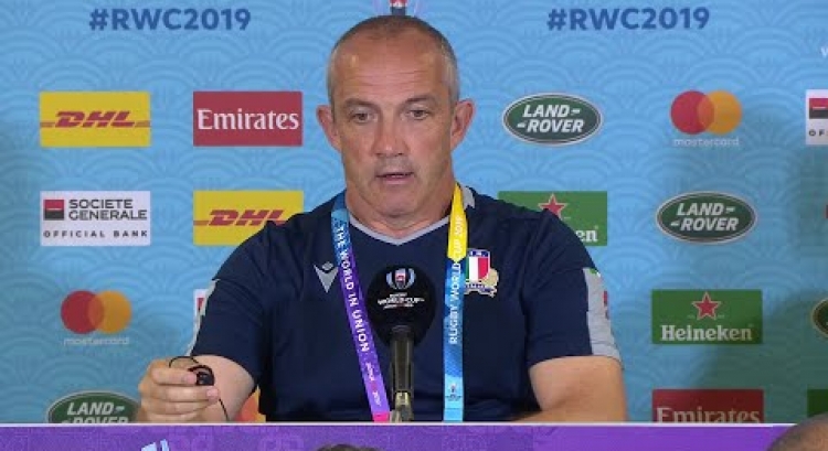 Italy post match press conference | South Africa v Italy