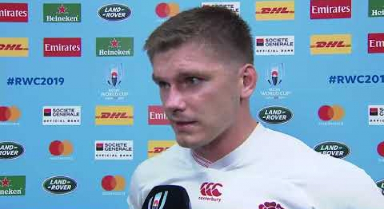 Owen Farrell: "What a way to get started!"