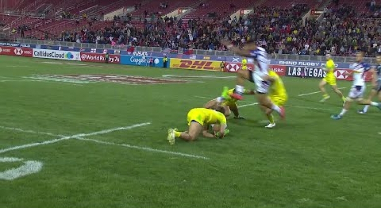 Seven of the best tries from Las Vegas