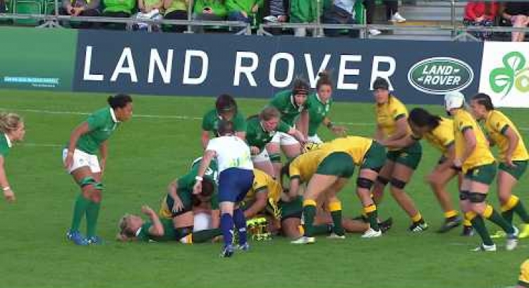 HIGHLIGHTS: Ireland narrowly beat Australia at Women's Rugby World Cup